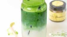 Iced Vanilla Matcha Latte (Better than Starbucks)