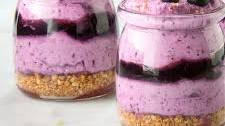 Incredibly Creamy Blueberry-Lemon Mousse