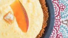 Individual no bake mango pie