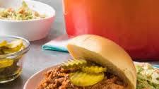 Indoor Pulled Chicken with Sweet and Tangy Barbecue Sauce
