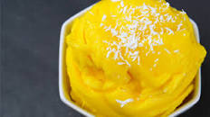 Instant Mango Lime Sorbet