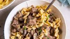 Instant Pot Beef Stroganoff