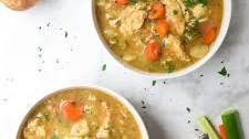 Instant Pot Creamy Herbed Chicken Stew (Whole30 Paleo)