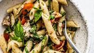 Instant Pot Pesto Pasta with King Oscar Sardines