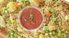 Instant Pot Pineapple Quinoa Fried Rice