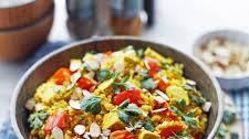 Instant Pot Spiced Quinoa and Cauliflower Rice Bowls