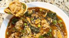 Instant Pot Spicy Dumpling Soup