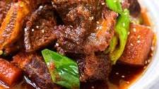 Instant Pot Spicy Galbijjim (Braised Beef Short Ribs)