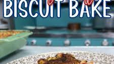Italian Beefy Biscuit Casserole