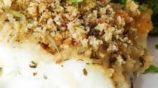 Italian Herb Crusted Cod