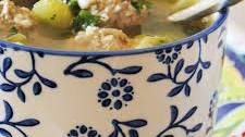 Italian Meatball Soup with Bone Broth