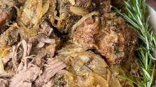 Italian Pulled Pork ~ Slow Roasted Pork Shoulder