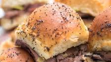 Italian Roast Beef Sliders