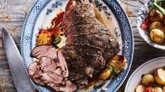 Italian Seasoned Slow Roasted Leg of Lamb