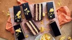 Jaffa hazelnut opera cake