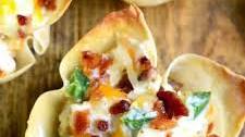 Jalapeno Popper Wonton Cups