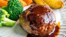 Japanese Hamburger Steak (Hambagu)