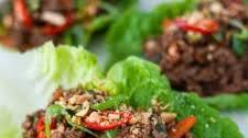 Juicy Thai Beef Lettuce Cups