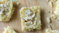 Kalakand with ricotta cheese