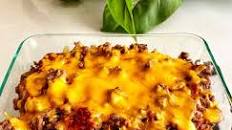 Keto Cheeseburger Casserole