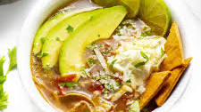 Keto Chicken Tortilla Soup