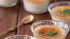 Keto Coconut Custard with Coconut Milk