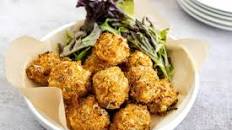 Kid-friendly salmon and rice balls recipe