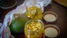 Kora Aamba Achhar or Grated Mango Pickle