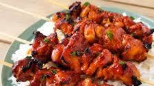 Korean Chicken Skewers