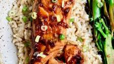 Korean Gochujang BBQ Salmon Bowls