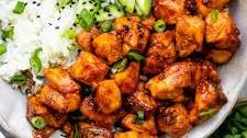 Korean Salmon Rice Bowl