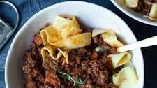 Lamb Ragu with Pappardelle