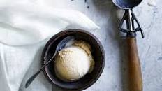 Lavender honey ice cream
