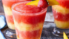 Layered Strawberry-Mango Margaritas