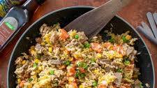 Leftover Roast Beef Fried Rice