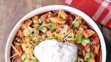 Leftover Turkey Chili