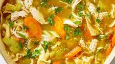 Leftover Turkey Noodle Soup