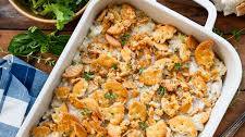 Leftover Turkey Rice Casserole