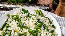 Lemon Asparagus Rice