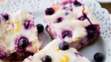 Lemon Blueberry Cheesecake Bars