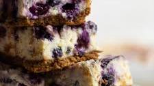Lemon Blueberry Cheesecake Bars