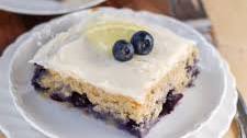 Lemon Blueberry Oat Cake (gluten-free, dairy-free, high altitude option)