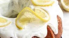 Lemon Bundt Cake with Cream Cheese Frosting