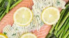 Lemon Butter Salmon & Asparagus