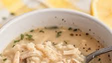 Lemon Chicken Pastina Soup