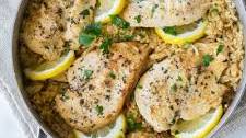 Lemon Chicken Rice Skillet