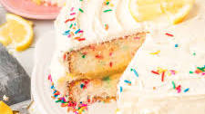 Lemon Funfetti Cake