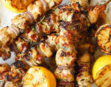 Lemon Garlic Chicken Kabobs