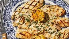 Lemon-Garlic Grilled Tilapia