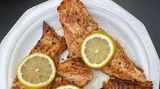 Lemon Garlic Salmon on the Blackstone